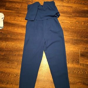 Royal blue jumpsuit